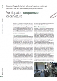 Press Release Mecart sulla rivista Blm Group